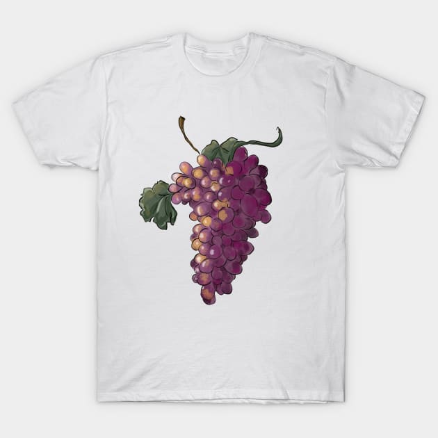 Grapes T-Shirt by Just beautiful